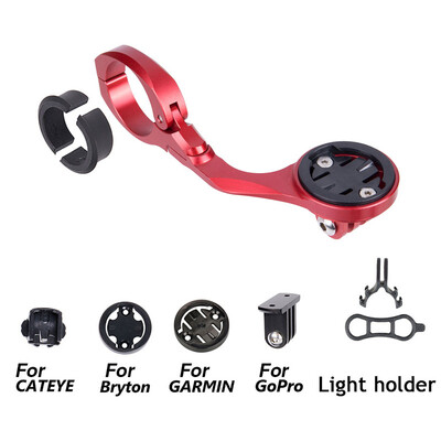 

Mount Bicycle Computer Stopwatch Motion Camera Light Fixing Holder Black Red
