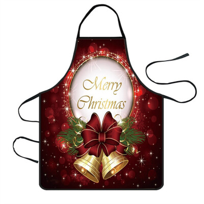 

Tailored Christmas Decoration Waterproof Apron Kitchen Aprons Dinner Party Apron