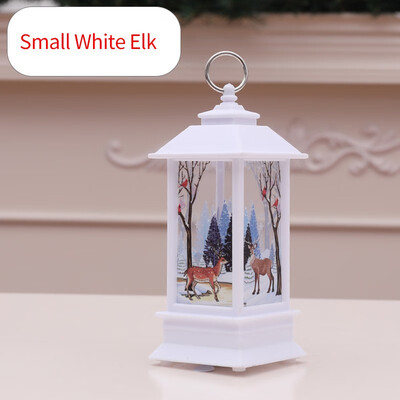 

NeillieN Retro wind lamp Santa Claus decoration Christmas LED lighting Candlestick lampChristmas gifts LED Nightlight