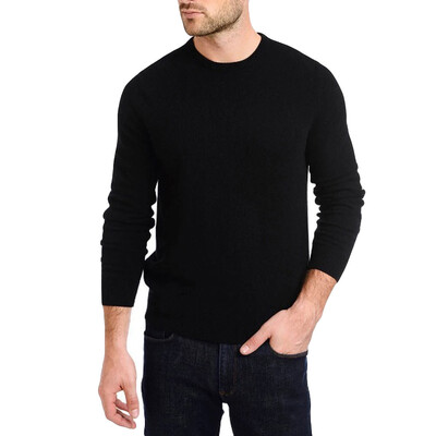 

Toponeto Mens Autumn Winter Casual Pure Color O-Neck Long Sleeve Knitted Sweater Tops