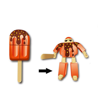 

Siaonvr Random Child Deformation Simulation Popsicle Hot Boy Deformation Series Toys