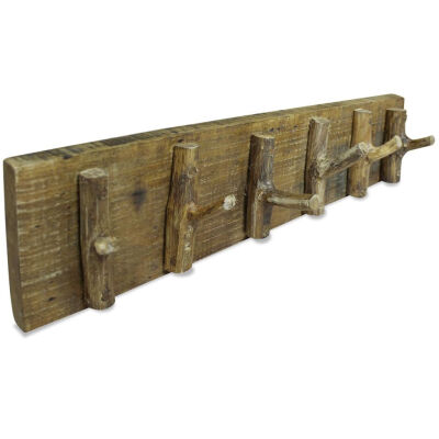 

Coat Rack Solid Reclaimed Wood 236"x59"