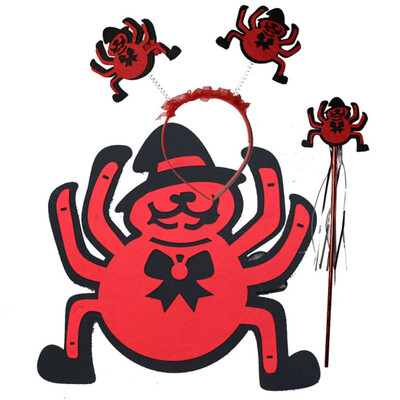 

3pcsset Halloween Funny Children Toy Cosplay Party Wings Lightweight Breathable Cartoon Shape Wings Set Halloween Party