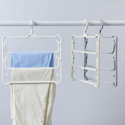 

Multi-functional Hanger Scarf Rack Holder Towels Clothes Hanging Shelf for Home