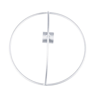 

Geometric Round Wall Hanging Candlestick Flower Candle Hanging Decoration Home Wall Decoration Three-dimensional Metal supplies