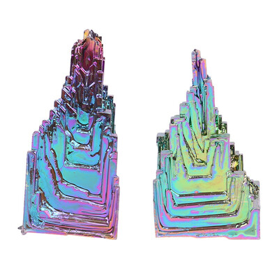 

Natural Antimony Crystal Stone Decoration Bismuth Metal DIY Jewelry Raw Materials Crystal Ore For Necklace Bracelet Art Craft