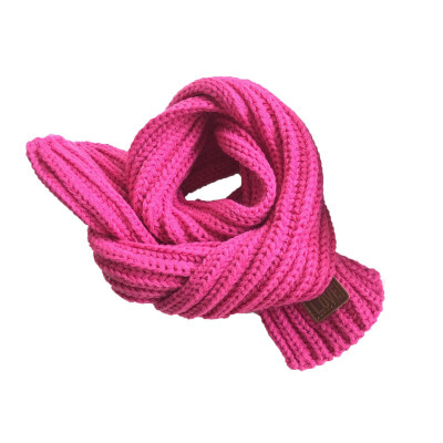 

Baby Girls Boys Autumn Winter Warm Soft Knit Toddler Winter Crochet Infinity Circle Scarf Multi-color Baby Scarf