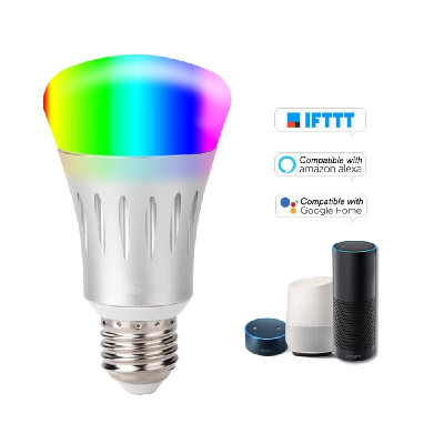 

V1- Smart WIFI LED Bulb RGBW LED Bulb 11W E27 Dimmable Light Phone Remote Control Group Control Compatible with Alexa Google Hom