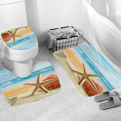 

〖Follure〗3pcs Non-Slip Fish Scale Bath Mat Bathroom Kitchen Carpet Doormats Decor