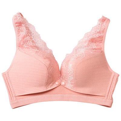 

Pregnant Wire Free Sexy lace Breastfeeding Bra Nursing Maternity bra for Mothers Lace Cotton Soft Sleep bra for Women