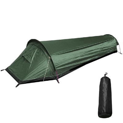 

Backpacking Tent Outdoor Camping Sleeping Bag Tent Lightweight Single Person Tent