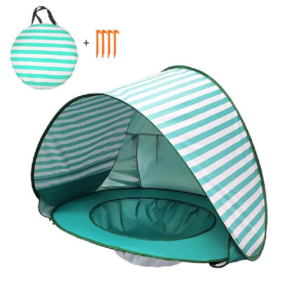

Pop Up Baby Beach Tent Waterproof Anti-UV Sun Shelter with Pool Kids Outdoor Sun Shade Awning Tent