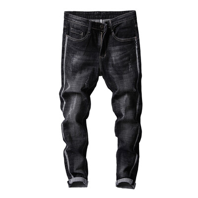 

Gobestart Fashion Mens Casual Personality Slim Fit Denim Jeans Pants