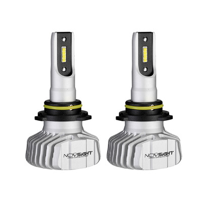 

2Pcs Novsight N15 50W 10000Lm Car Headlights 9006 6000K Auto Head Lighting Replacement CSP LED Bulbs