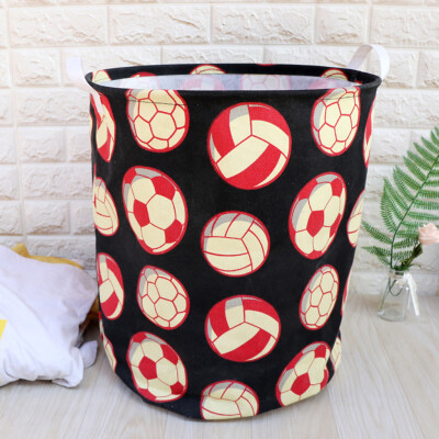 

Toponeto Cotton Linen Waterproof PE Coating Storage Basket Sundries Storage Box