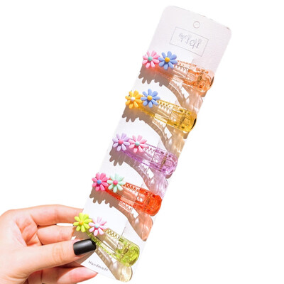 

Hair Pin Childrens Hairpin Set BB Clips Kids Girls Bangs Head Wear Small Fresh Toddler Baby Girls Casual Cute Hairpin