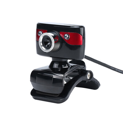 

USB 20 12 Megapixel HD Camera Web Cam 360 Degree with Microphone Clip-on for Desktop Skype Computer PC Laptop