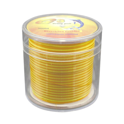 

500m Fishing Line Super Strong Fishing Line Nylon Monofilament Main Line Rock Sea Fishing Leader Line Wear-resistant