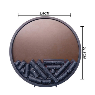 

Christmas Wall Fireplace European Round Electric Heating Fireplace Home Decoration Intelligent Remote Wall-mounted Fireplace