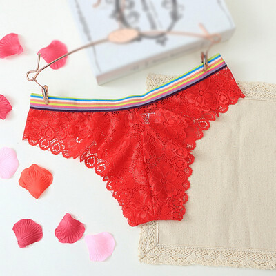

Breathable Lace Panties Low Waist Cute Women Underwear Sexy Women Fashion Cozy Lingerie Tempting Pretty Briefs