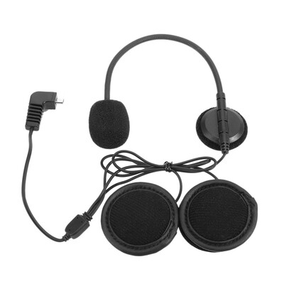 

BT-S2 Motorcycle Helmet Bluetooth Intercom Wireless Interphone with Headphone 1000M Intercom Distance FM Waterproof Hands-free wit