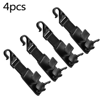 

Car Back Seat Headrest Hook Hanger Holder For Bag Purse Cloth Grocery Black