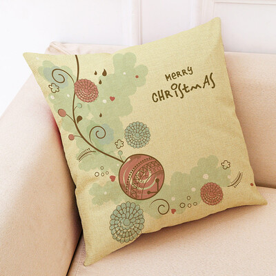 

Tailored Christmas Home Decor Cushion Cover Graffi Style Throw Pillowcase Pillow Covers