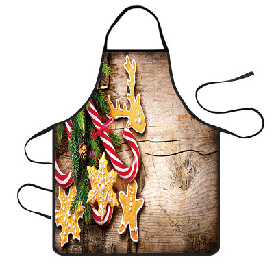 

Siaonvr Christmas Decoration Waterproof Apron Kitchen Aprons Dinner Party Apron