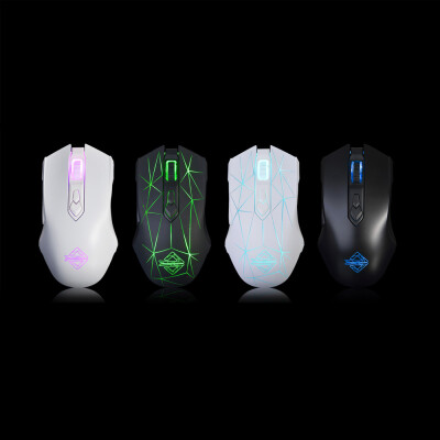 

Ajazz AJ52 7 RGB Backlit Modes Wired Professional E-sport Gaming Mouse Adjustable DPI 750100012501500175020002500 WhitePatt