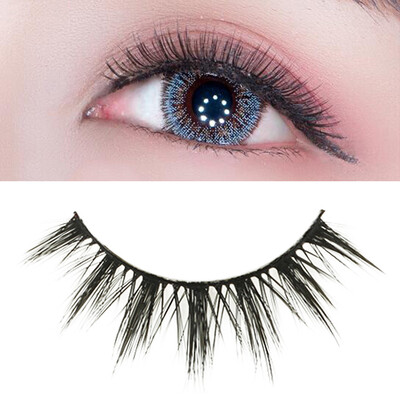 

Gobestart 3 Pairs Of False Eyelashes Refined Manual Sharpening Soft Transparent terrier