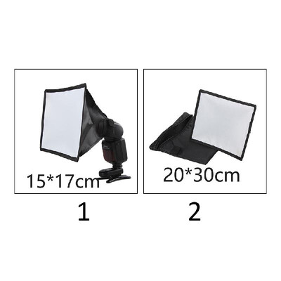 

Portable Translucent Folding Softbox for DSLR Cameras Flash Speedlite Softbox Diffuser 20301517 Centimeter Portable Studio