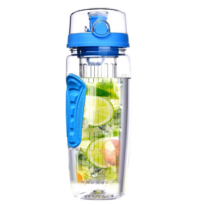 

1000ml BPA Free Fruit Infuser Juice Shaker Sports Lemon Water Bottle Tour hiking Portable Climbing Camp Bottles