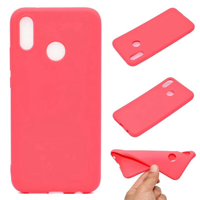 

Phone Case For Huawei P20 Lite P20 Pro P10 lite P9 Lite P8 Lite2017 Simple Solid Color Ultrathin Soft TPU Case Candy Color Back