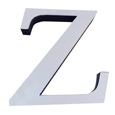 

Siaonvr 26 Letters DIY 3D Mirror Acrylic Wall Sticker Decals Home Decor Wall Art Mural