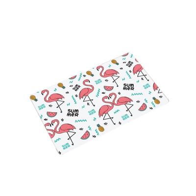 

Fallai non-slip pad thicker flamingo 40 60cm Beach Carpet Area Rug For Bathroom Kitchen Non-Slip Floor Mat Home Supplies