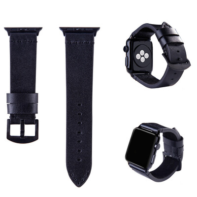 

〖Follure〗Fashion Leather Replacement Watch For Apple Smart Watch Series 123 38mm