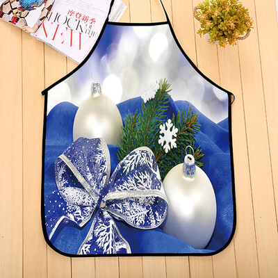 

Tailored Christmas Decoration Waterproof Apron Kitchen Aprons Dinner Party Apron