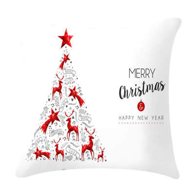 

Pillowcases Christmas Sofa Bed Home Decor Throw Pillow Case christmas decorations for home