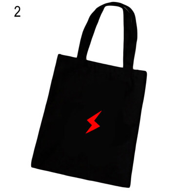 

Casual Cartoon Weather Large Capacity Tote Handbag Canvas Shopping Shoulder Bag