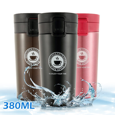 

380ml Stainless Steel Coffee Mugs Insulated Water Bottle Tumbler Thermos Cup Vacuum Flask Premium Travel Coffee Mug