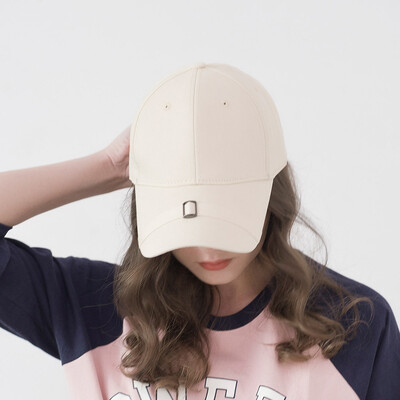 

Mens hat summer sun hat brim metal buckle baseball cap Korean version all style sun hat Street hip hop hat