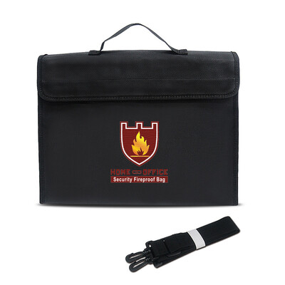

〖Follure〗Fireproof Bag Money&Document Safe Resistant to 1100 Degrees 12 by 16 by 3 in