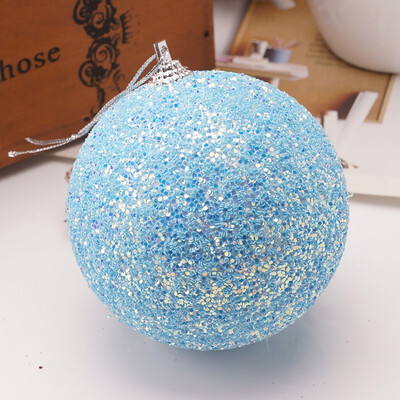

Gobestart Christmas Rhinestone Glitter Baubles Ball Xmas Tree Ornament Decoration 8CM