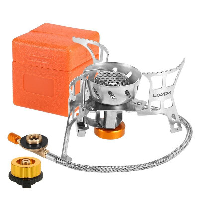 

Portable Windproof Camping Gas Stove Outdoor Cooking Stove Foldable Split Burner