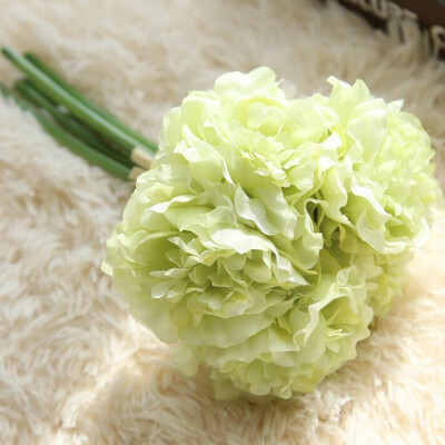 

1 Pcs Hand holding Peony flowers Artificial flower Wedding Church Office Furniture Home Decoration Accessories flores