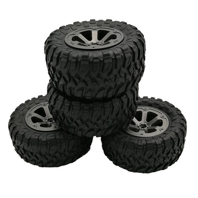 

Replacement For 116 WPL B14 C24 Truck RC Car 4pcs Upgrade Track Wheels Tire Toy Spare Parts