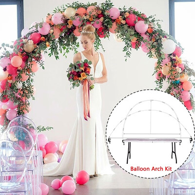 

1 Set Desktop Balloon Arch Kits Detachable Balloon Display Column Stand Wedding Birthday