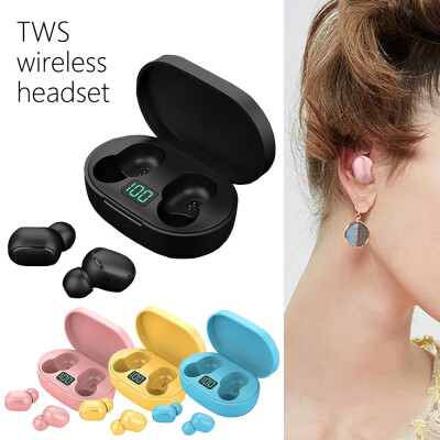 

TWS Airdots Headset Wireless BT 50 Earphone Headphone Stereo Earbuds With Charging Base In-Ear Earbuds For Xiaomi Redmi