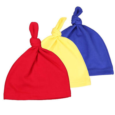 

New 3pcslot Baby Hats PinkBlue Star Printed Striped Baby Hats Newborn Baby Accessories Caps