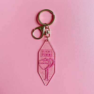 

CAR-TOBBY Kpop BLACKPINK EXO Acrylic Keychain Keyring Pendant Accessories